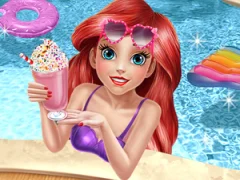 Jeu Mermaid Princess Pool Time en ligne