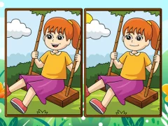 Jeu Spring Trails Spot The Diffs en ligne