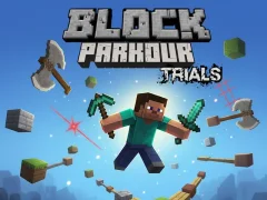 Jeu Block Parkour Trials en ligne