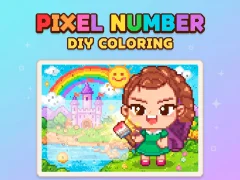 Jeu Pixel Number  DIY Coloring en ligne