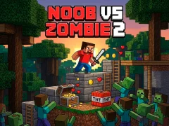 Jeu Noob vs Zombie 2 en ligne