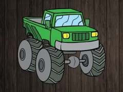 Jeu Monster Truck Jigsaw en ligne