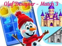 Jeu Olaf Designer - Match 3 en ligne