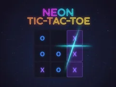 Jeu Neon Tic-Tac-Toe en ligne