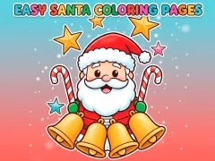 Jeu Easy Santa Coloring Pages en ligne