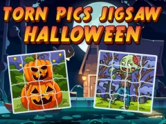 Jeu Torn Pics Jigsaw Halloween en ligne