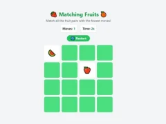 Jeu Matching Fruits en ligne