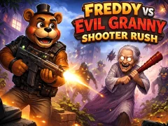 Jeu Freddy vs Evil Granny Shooter Rush en ligne
