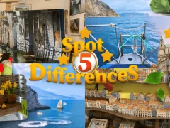 Jeu Spot 5 Differences Camping en ligne