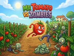 Jeu Mr Tomato VS Zombies en ligne