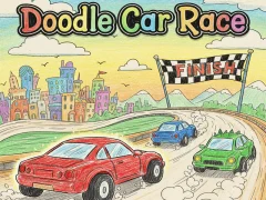 Jeu Doodle Car Race en ligne