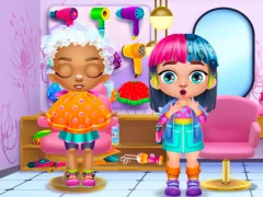 Jeu Beauty Salon Girl Hairstyles en ligne
