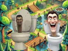 Jeu Skibidi Toilet Cross The Road en ligne