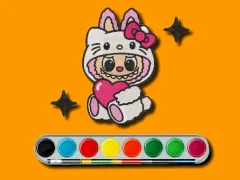 Jeu Labubu Coloring Adventure en ligne