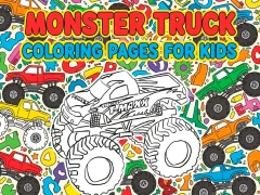 Jeu Monster Truck Coloring Pages For Kids en ligne