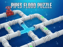 Jeu Pipes Flood Puzzle en ligne