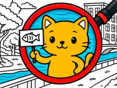 Jeu Find The Cat Cat Search en ligne