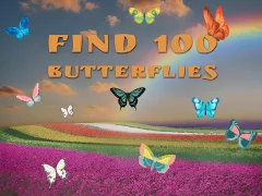Jeu Find 100 butterflies en ligne