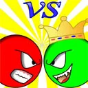 Jeu Red ball vs green king en ligne
