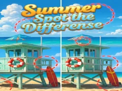 Jeu Summer Spot the Differense en ligne