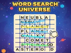 Jeu Word Search: Universe en ligne