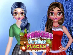 Jeu Princess Christmas Places en ligne