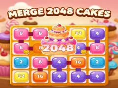 Jeu Merge 2048 cakes en ligne