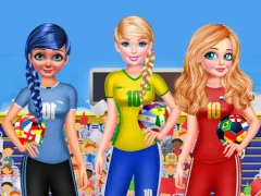 Jeu BFF Princess Vote For  FIFA 2018 Quarter Finals en ligne