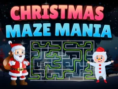 Jeu Christmas Maze Mania en ligne