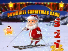 Jeu Downhill Christmas Dash en ligne