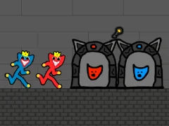 Jeu Red and Blue Stickman Huggy 2 en ligne