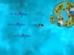 Jeu Survive the Sharks en ligne
