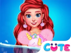 Jeu Princess Turned Into Mermaid en ligne
