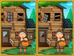 Jeu Spot the differences halloween en ligne