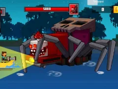 Jeu Pirate Block Craft Monster Shooter en ligne