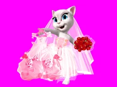 Jeu Talking Tom Angela City Wedding Boutique en ligne