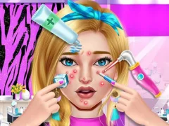 Jeu Pimple Treatment Makeover Salon en ligne