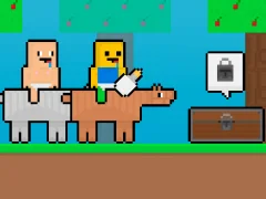 Jeu Baby Noob vs Baby Obby Horse en ligne