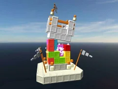 Jeu Castle Destruction Blocks en ligne