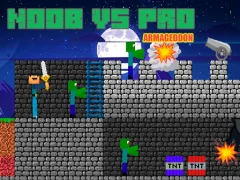 Jeu Noob vs Pro Armageddon en ligne