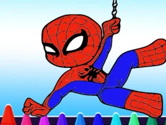 Jeu Spiderman Coloring book en ligne