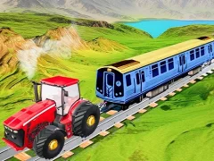 Jeu Chain Tractor Train Towing Game 3D en ligne