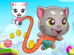 Jeu Tom & Angela Jump en ligne