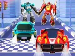 Jeu Car Robot Transform Fight en ligne