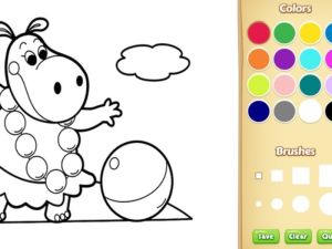 Jeu Baby Farm Animals Coloring Livre pour les enfants en ligne