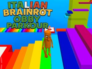 Jeu Italian Brainrot Obby Parkour  en ligne