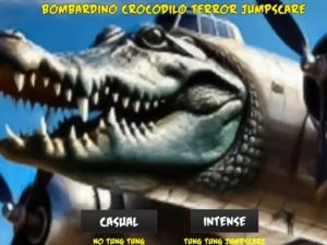 Jeu Bombardino Crocodilo: Terror Jumpscare en ligne