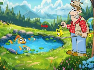 Jeu Récupérer le poisson du pêcheur en ligne