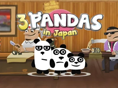 Jeu 3 Pandas In Japan HTML5 en ligne