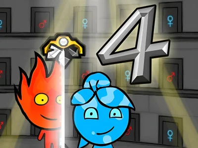 Jeu Fireboy & Watergirl 4 in Crystal Temple en ligne
